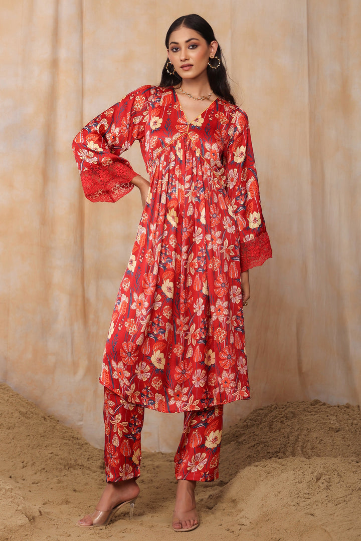 RIA KURTA SET-FLORAL