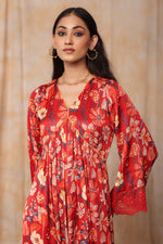 Load image into Gallery viewer, RIA KURTA SET-FLORAL
