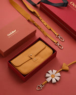 Load image into Gallery viewer, Mustard Satchel Gift Box
