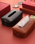 Load image into Gallery viewer, SET OF TWO TISSUE BOX COVER
