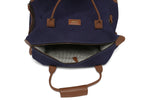 Load image into Gallery viewer, BRONX CANVAS DUFFLE BAG-BLUE
