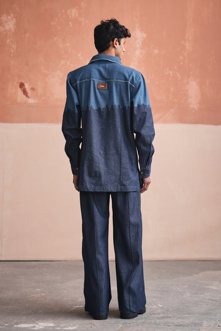 BEJOY DENIM KURTA SET