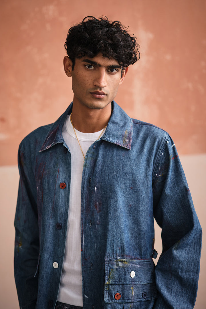 ARTIST SET - HAND PAINTED DENIM