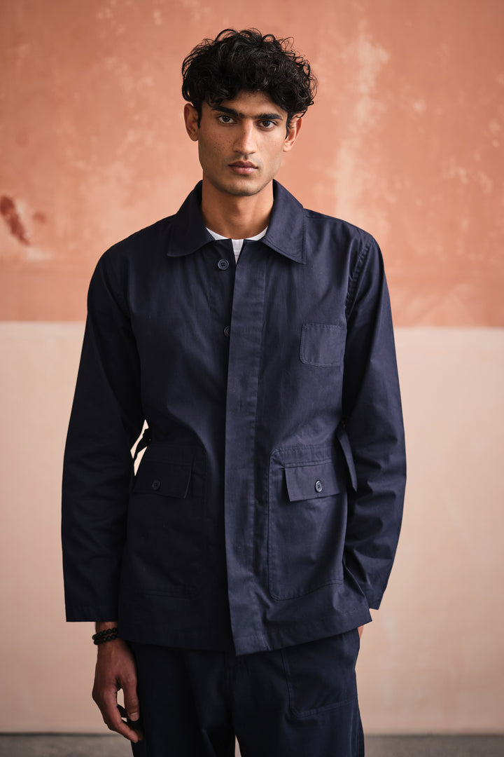 OXFORDSHIRE MATCHING SET-NAVY