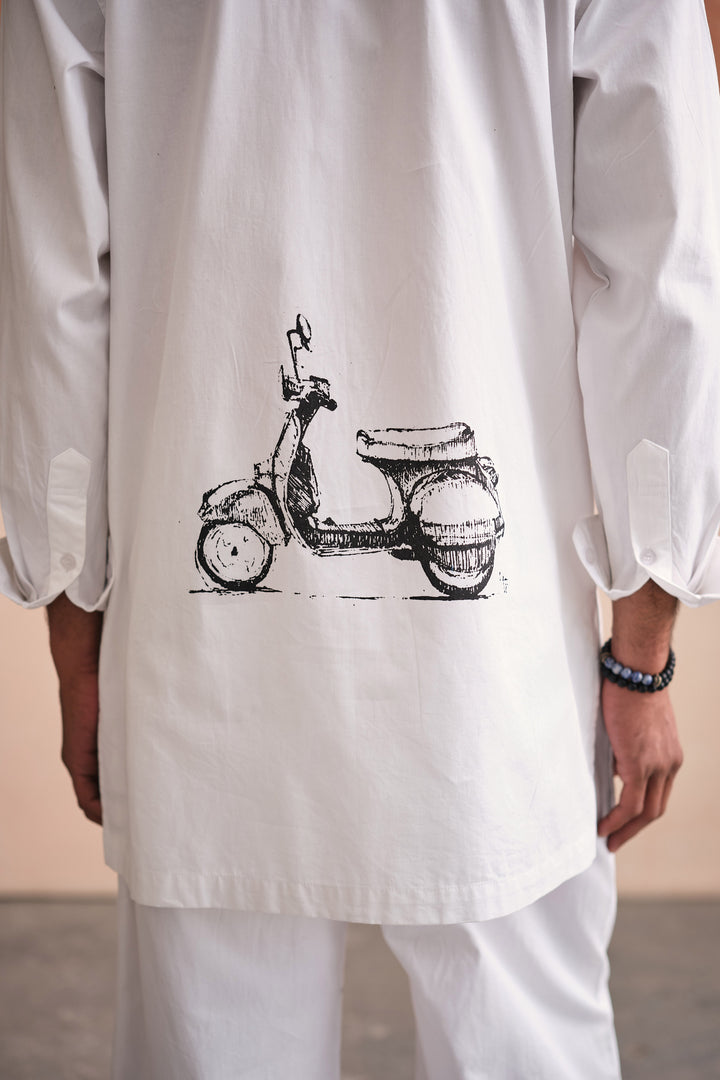 VESPA INDIE SET-SUMMER WHITE