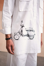 Load image into Gallery viewer, VESPA INDIE SET-SUMMER WHITE
