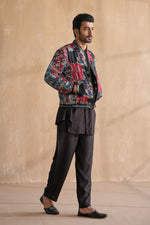 Load image into Gallery viewer, MIRZA BOMBER JACKET-PATCHWORK
