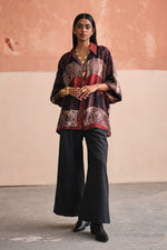 Load image into Gallery viewer, WAHIBA EVENING SILK SHIRT
