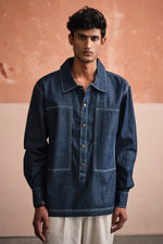 Load image into Gallery viewer, COUNTRY SIDE DENIM SHIRT
