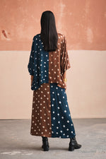 Load image into Gallery viewer, BANDHANI SILK SKIRT SET- EVENING EDITION
