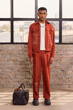 Load image into Gallery viewer, TRAVELLERS COTTON JACKET -CRAYON RED
