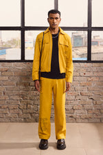 Load image into Gallery viewer, TRAVELLERS COTTON JACKET -YELLOW
