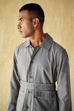 Load image into Gallery viewer, CULLINAN SAFARI SET-CHAMBRAY BLACK
