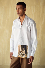 Load image into Gallery viewer, POSTCARD LONG SHIRT-MONK
