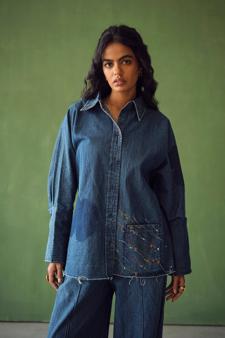 KOI SHIRT SET -DENIM