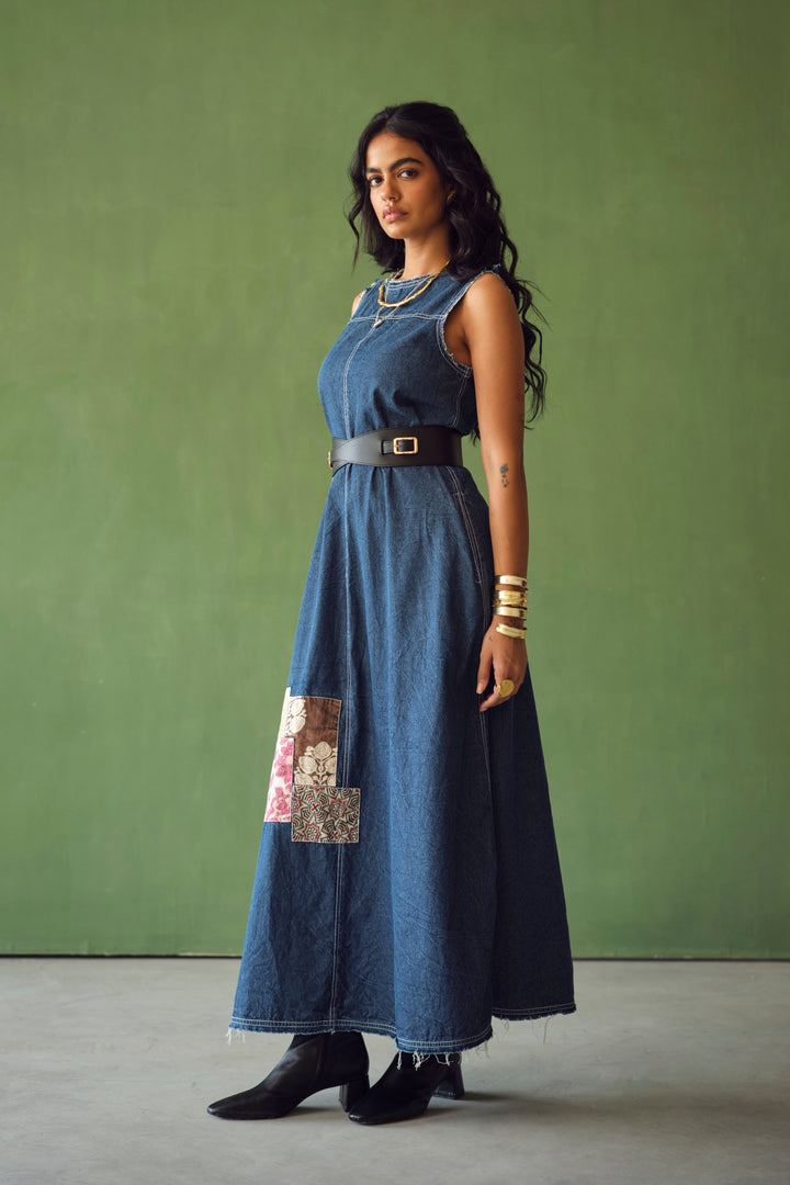 NEWYORK STYLE DRESS-DENIM