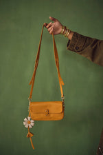 Load image into Gallery viewer, SELENA MINI SATCHEL BAG-OCHRE
