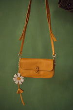 Load image into Gallery viewer, SELENA MINI SATCHEL BAG-OCHRE
