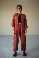 Load image into Gallery viewer, NEWYORKER STREET PANTS-COTTON NET
