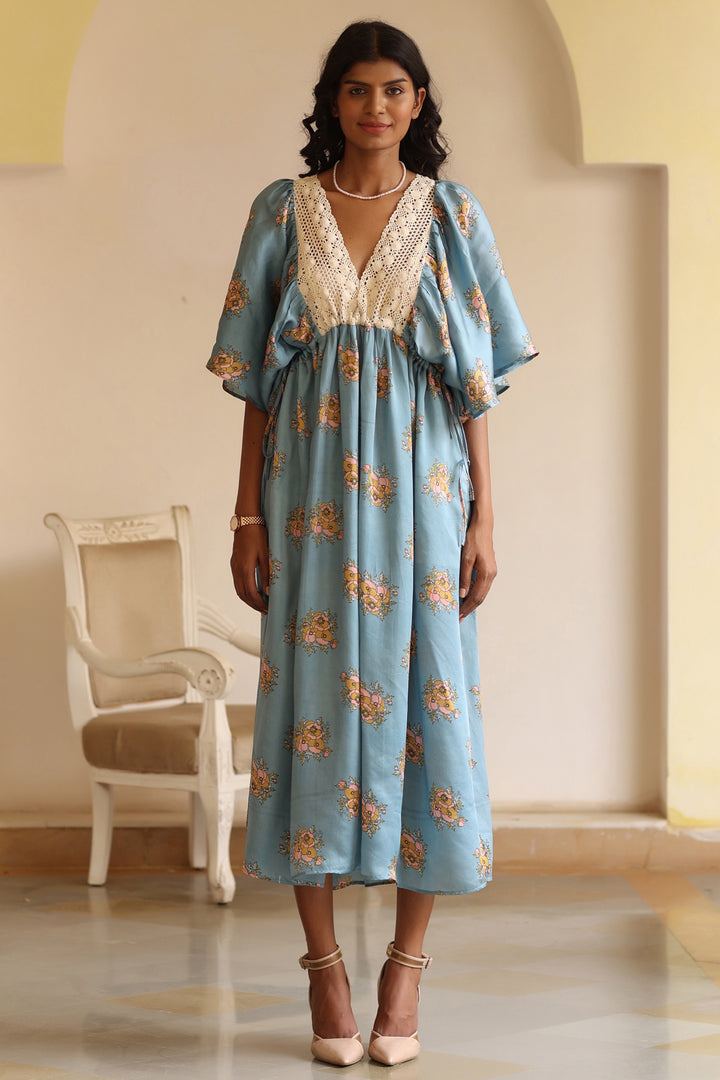 Simone Lace Kaftan-Floral