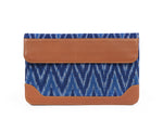 Load image into Gallery viewer, Pocket Book- Blue Ikat Durrie - October Jaipur
