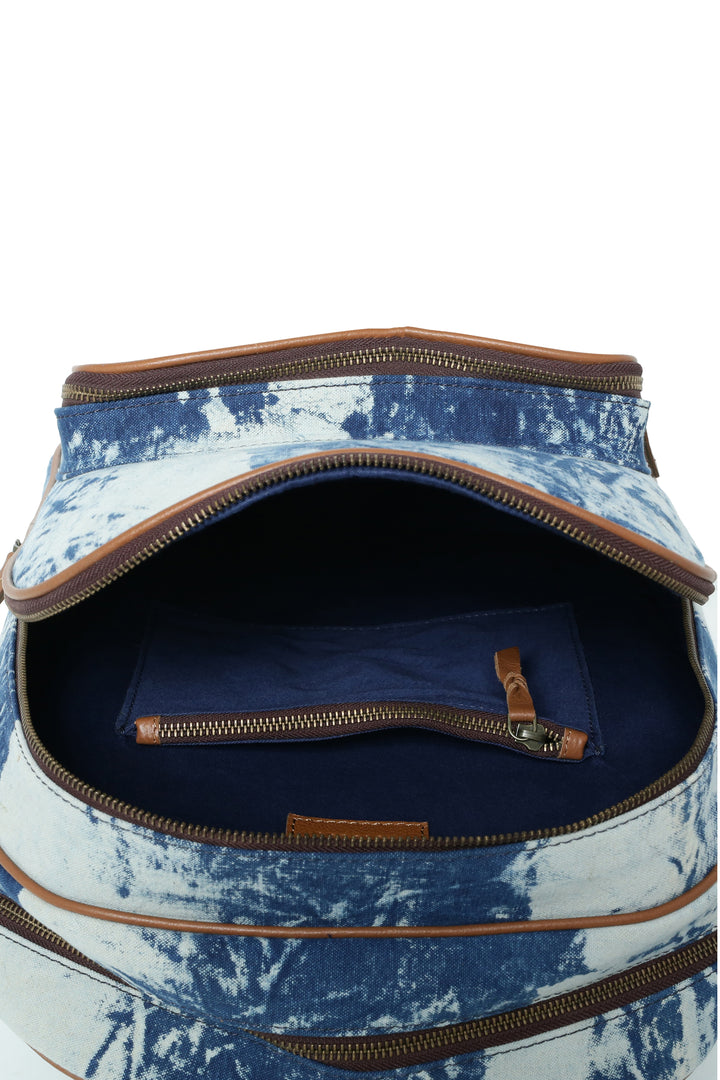 New Port-Indigo Backpack - October Jaipur